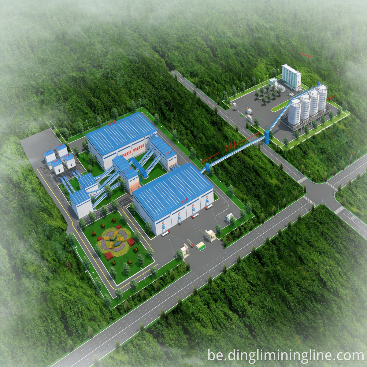 470-я высокаэфектыўная лінія каменных запаўняльнікаў 470th High-Efficiency Stone Aggregate Line